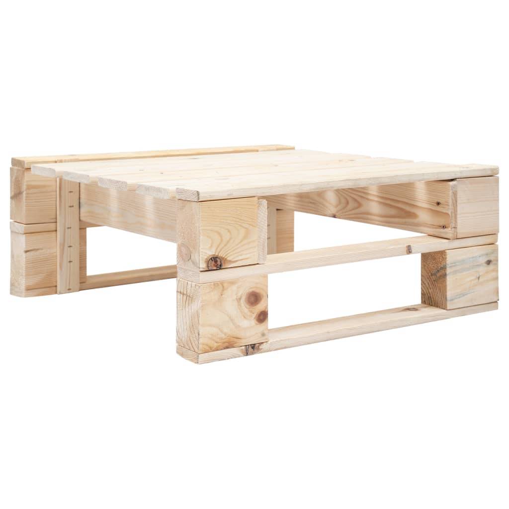 Helloshop26 - Salon de jardin meuble d'extérieur ensemble de mobilier palette 6 pièces avec coussins bois de pin imprégné - Imagen 3