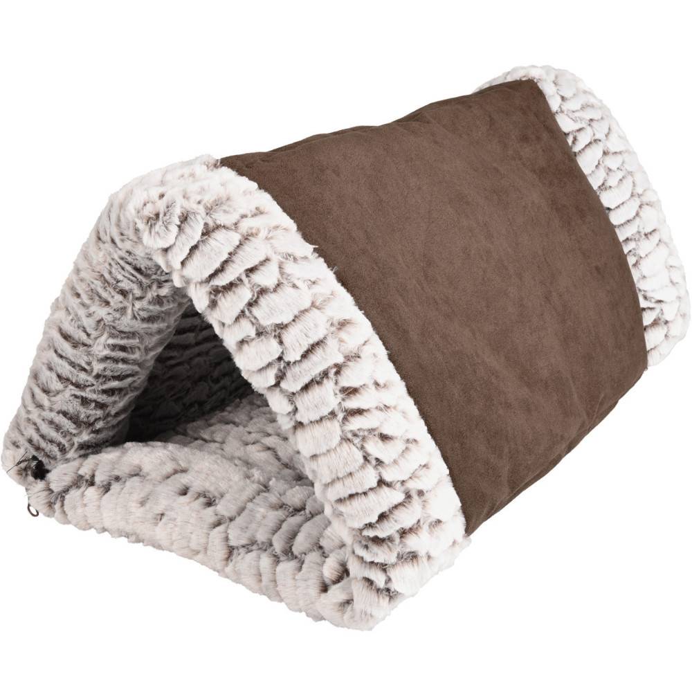 animallparadise - Tunnel 32 x 55 x 23 cm tunnel en triangle Snoozzy 2 en 1 pour chat - Imagen 2