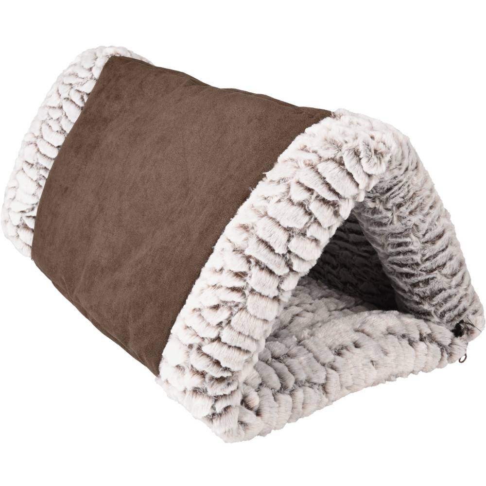 animallparadise - Tunnel 32 x 55 x 23 cm tunnel en triangle Snoozzy 2 en 1 pour chat - Imagen 1