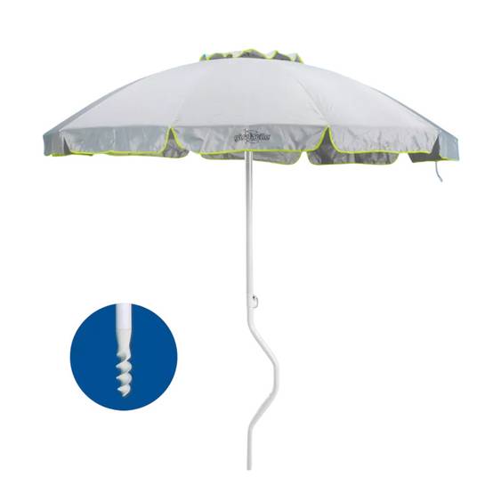 Parasol de plage léger visser protection UV 220 cm Solis - Image 2