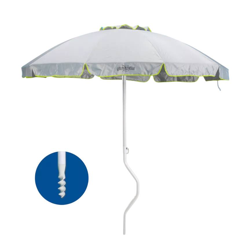 Parasol de plage léger visser protection UV 220 cm Solis - Image 2