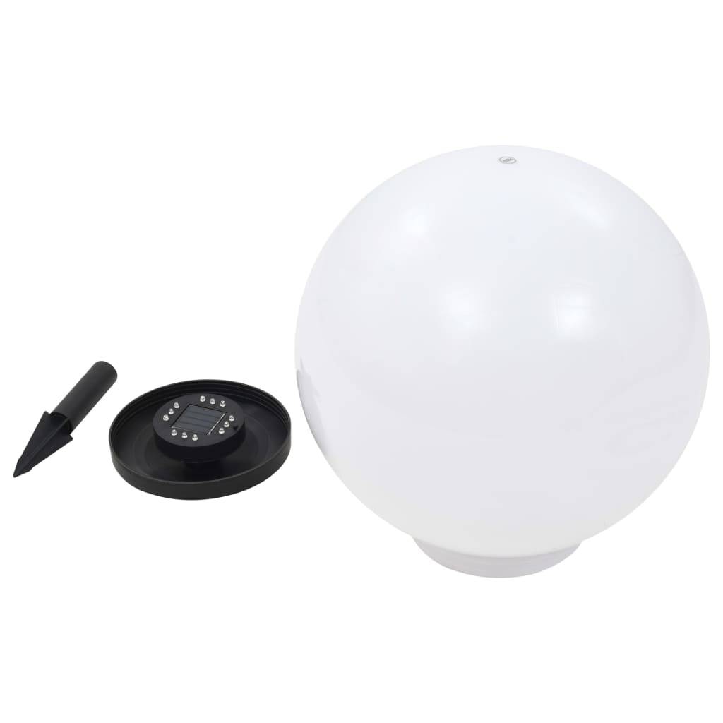 Lampe d'extérieur - Lampe de jardin LED solaire sphérique 40 cm RVB - Image 9