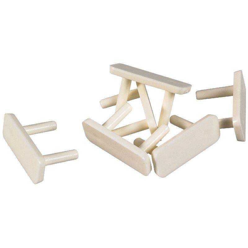 Legrand - Obturateur pour prise Legrand / 4 protège-prises à clé pour prise 2 pôles + terre
