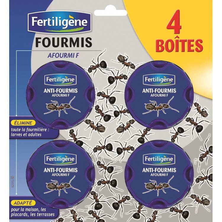 Fertiligène - Fertiligène - Lot de 4 Boîtes appât Anti-Fourmis (FFOUB4)