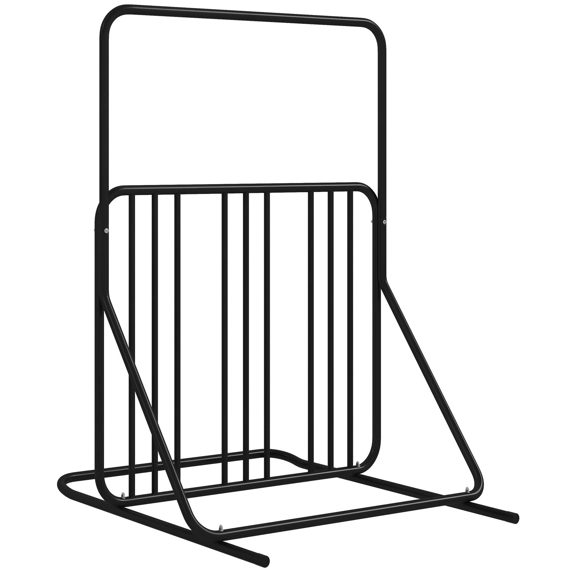 Râtelier pour vélos acier noir 102 x 92 x 130 cm - PANGIVO