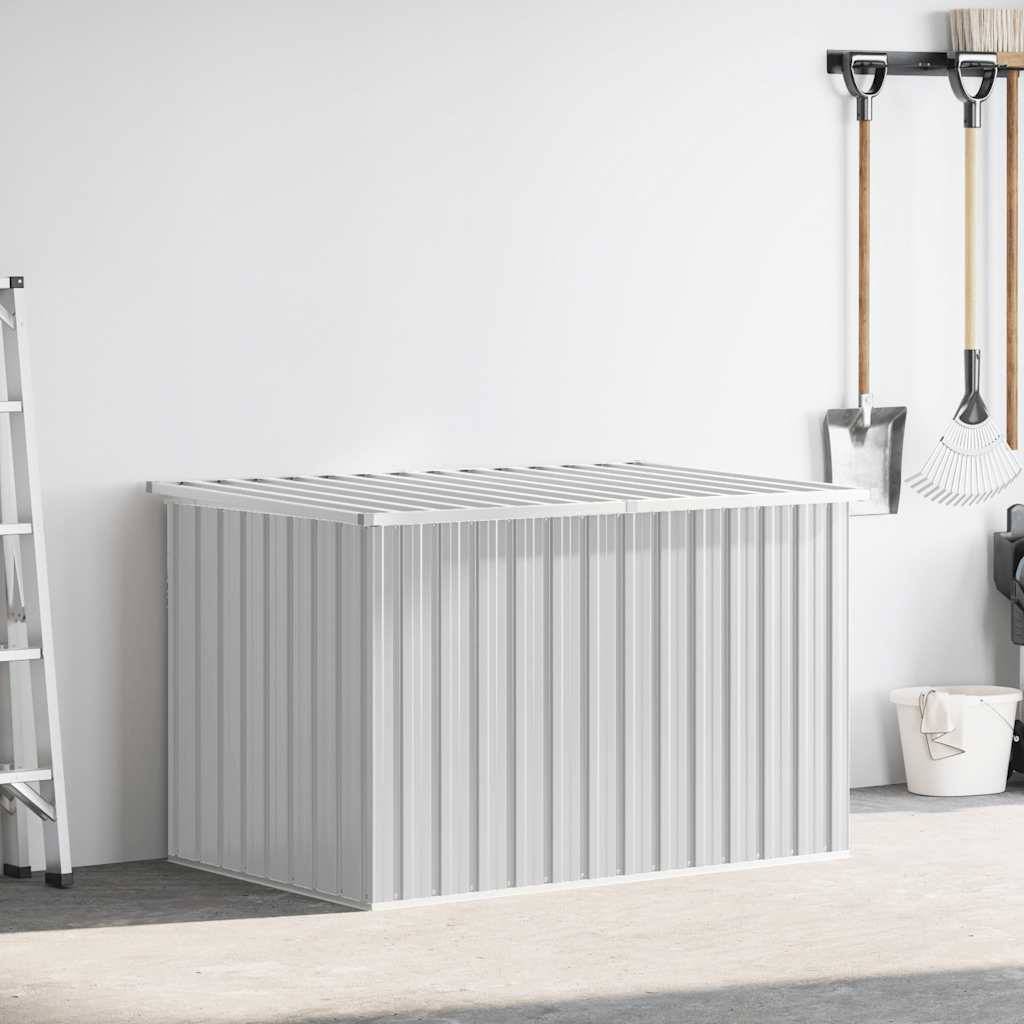 PANGIVO - Coffre de rangement acier galvanisé gris 149 x 99 x 93 cm - PANGIVO - Image 3
