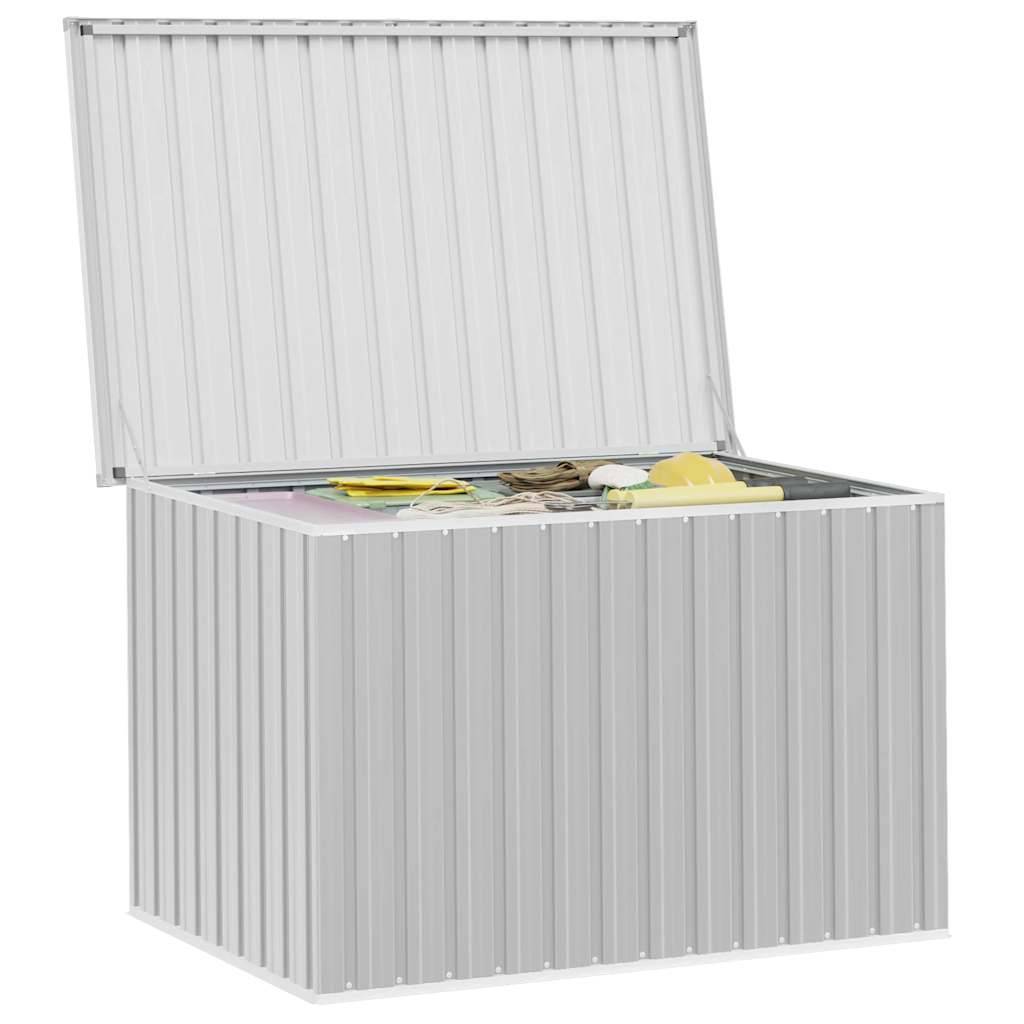 PANGIVO - Coffre de rangement acier galvanisé gris 149 x 99 x 93 cm - PANGIVO - Image 8