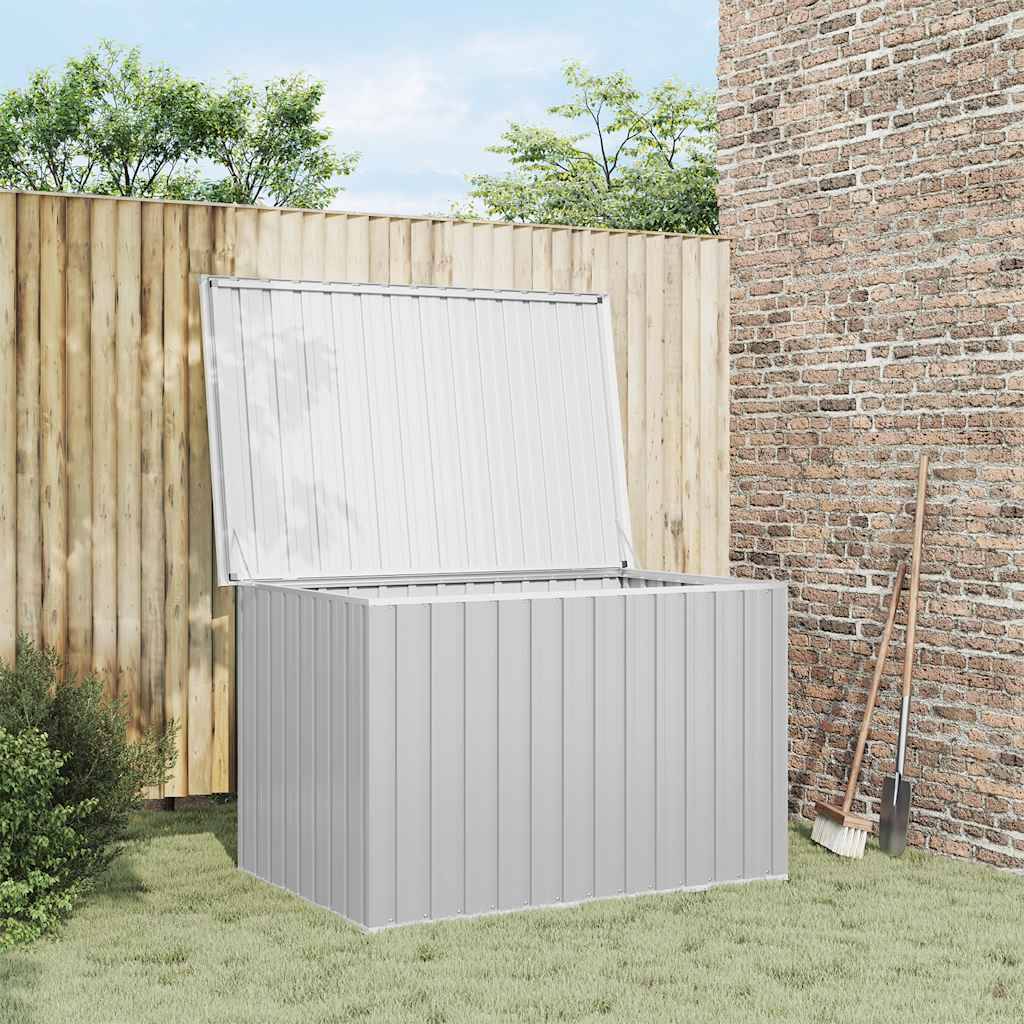 PANGIVO - Coffre de rangement acier galvanisé gris 149 x 99 x 93 cm - PANGIVO - Image 1