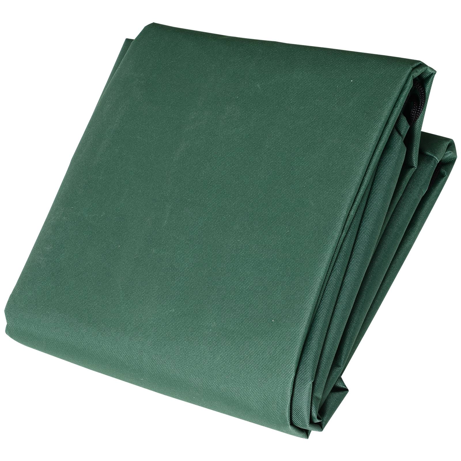 ComfortXL - Housse mobilier de jardin Oxford 600D verte 135 x 135 x 75 cm protection pluie neige UV avec cordon solide - Image 7
