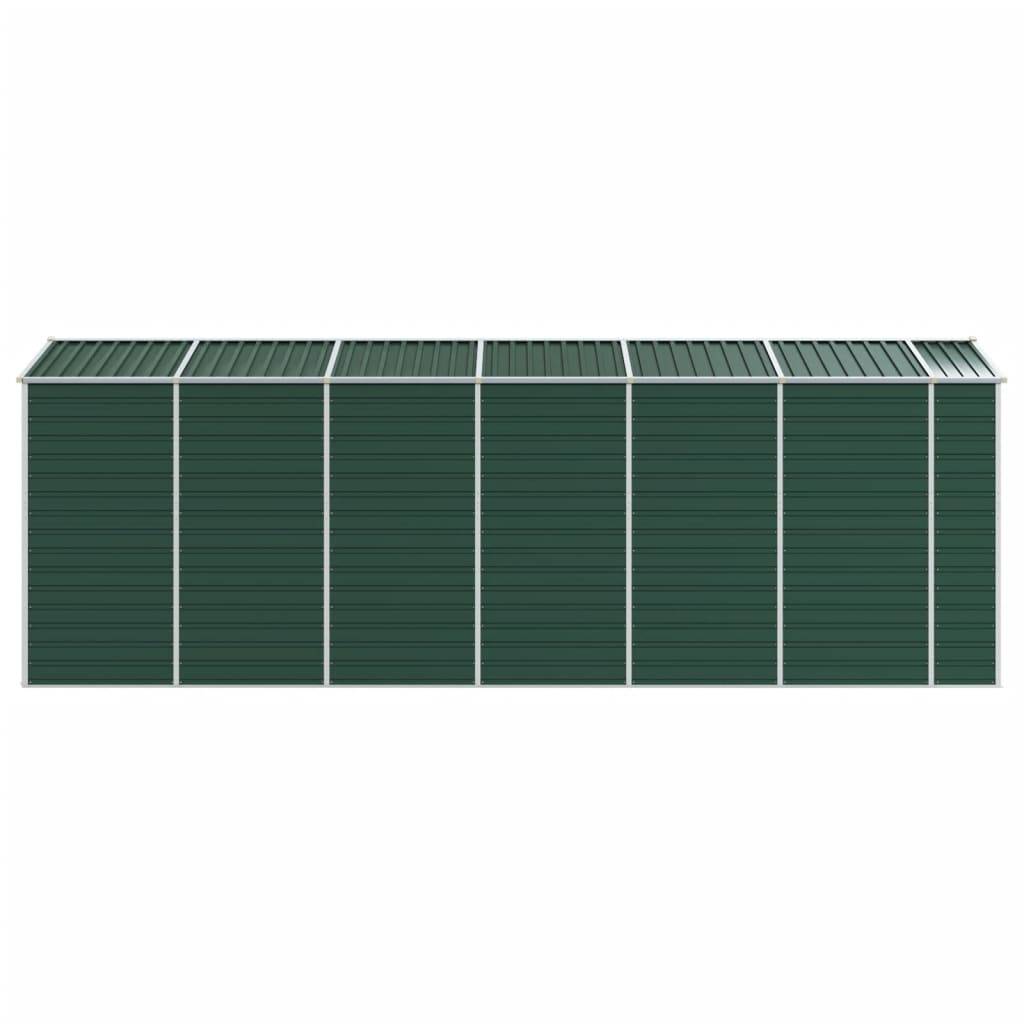 Vidaxl - Abri de jardin vert 191x555x198 cm acier galvanisé vidaXL 3188236 - Image 10