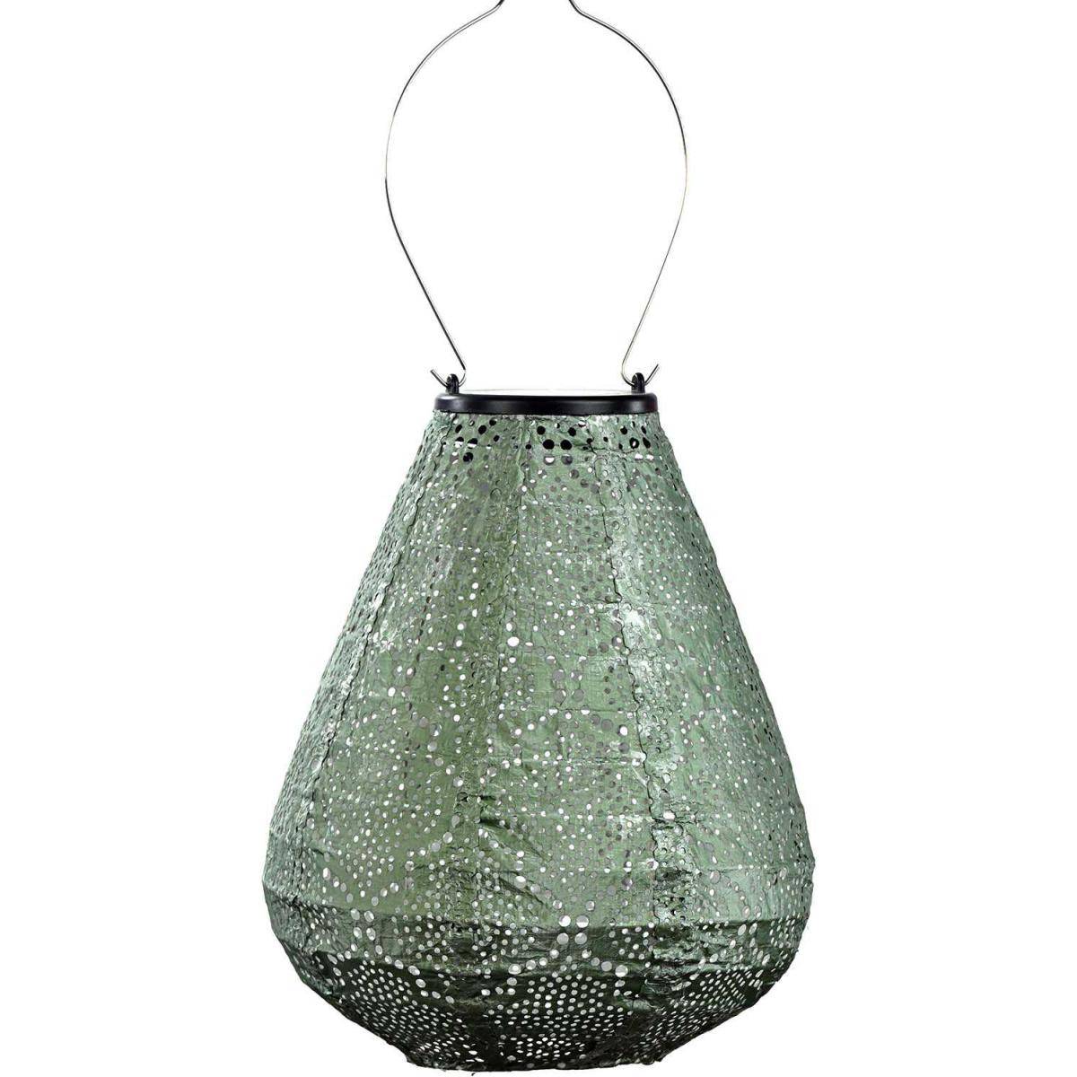 Lumiz - Lanterne solaire Tulip 20 cm Bazaar - Vert sauge - Imagen 1