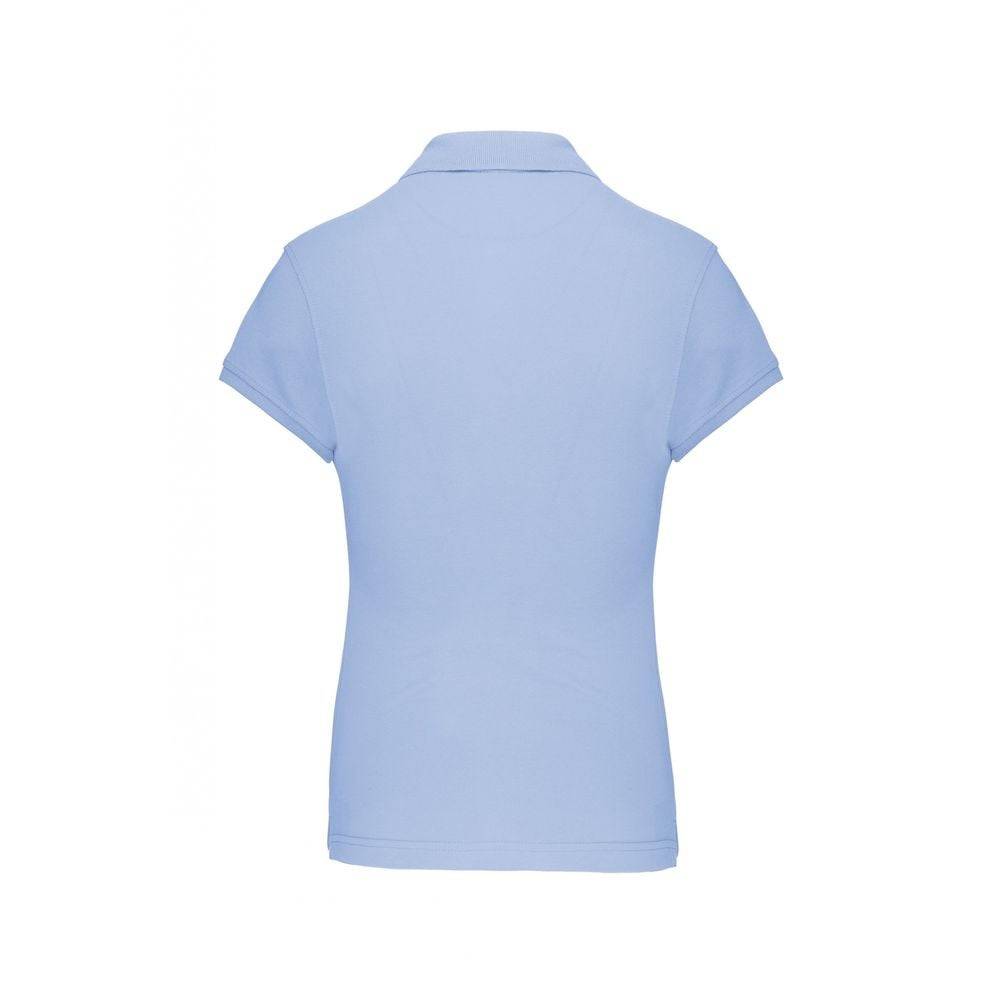 Polo de travail femme Kariban 100% coton Bleu Ciel S - Image 2