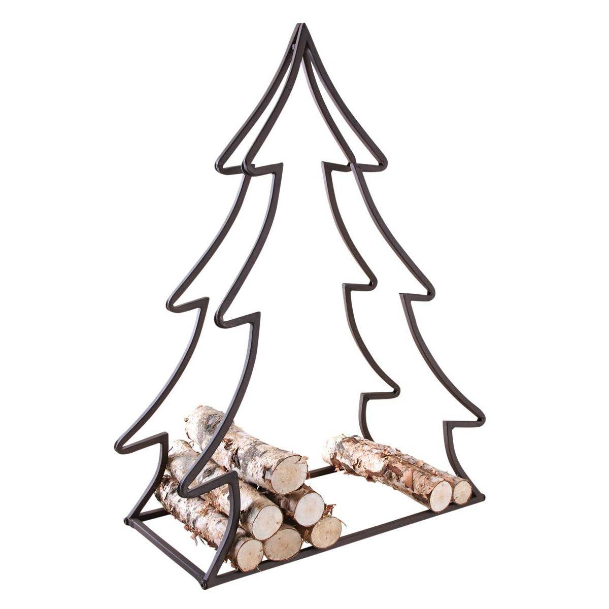 Aubry Gaspard - Porte-bûches en métal Sapin - Imagen 1