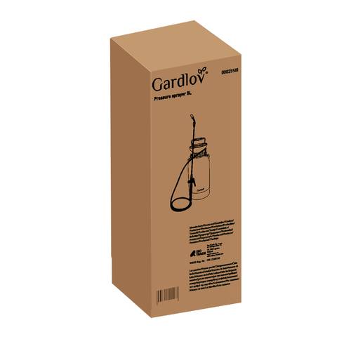 Pulvérisateur à pression 5L Gardlov 25581 - Image 9