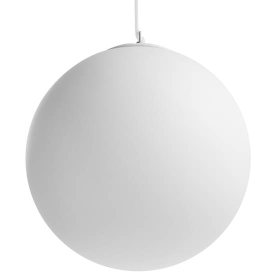 Beliani - Lampe suspension Polypropylène Blanc BOSLEY - 28x28x82- Beliani - Image 5