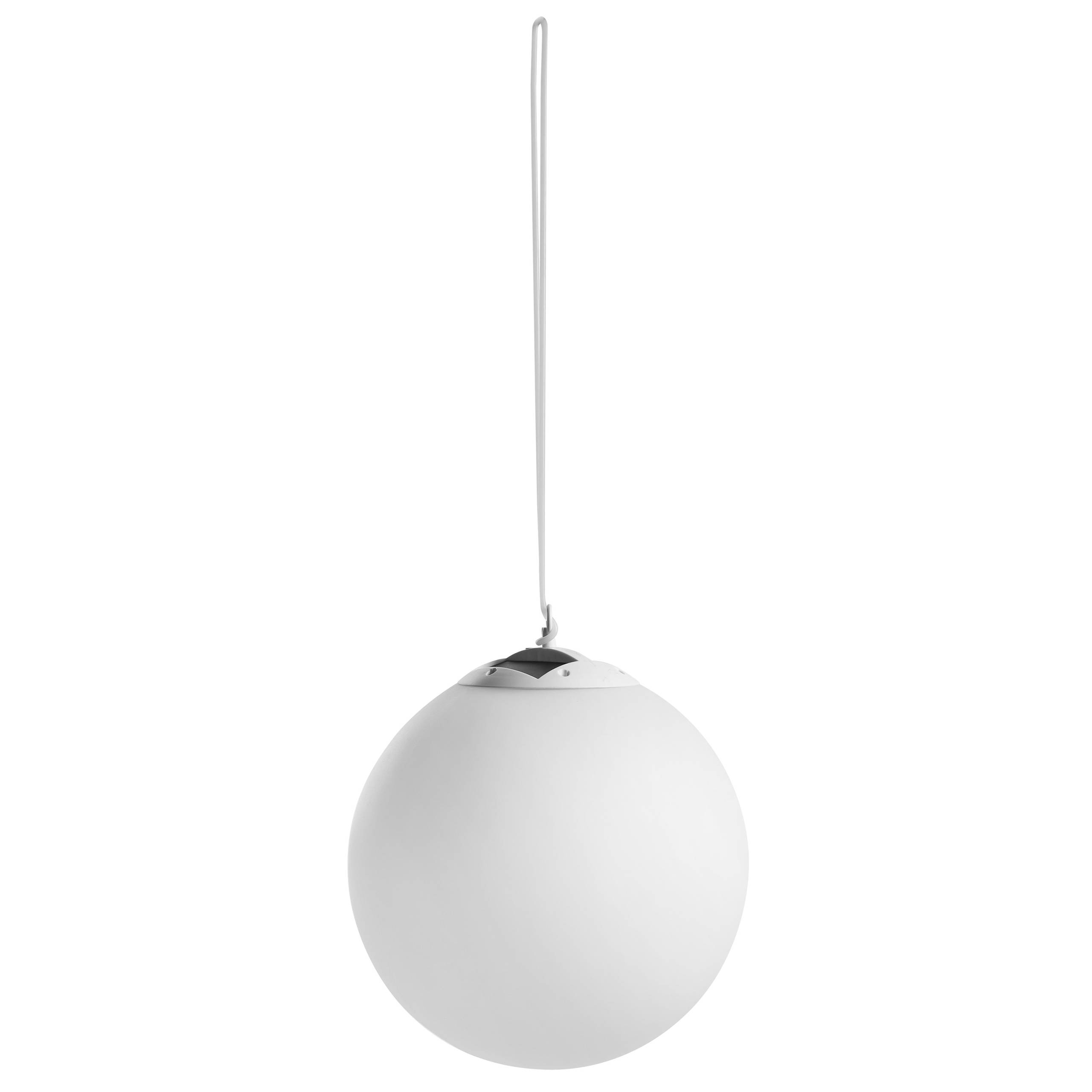 Beliani - Lampe suspension Polypropylène Blanc BOSLEY - 28x28x82- Beliani - Image 2