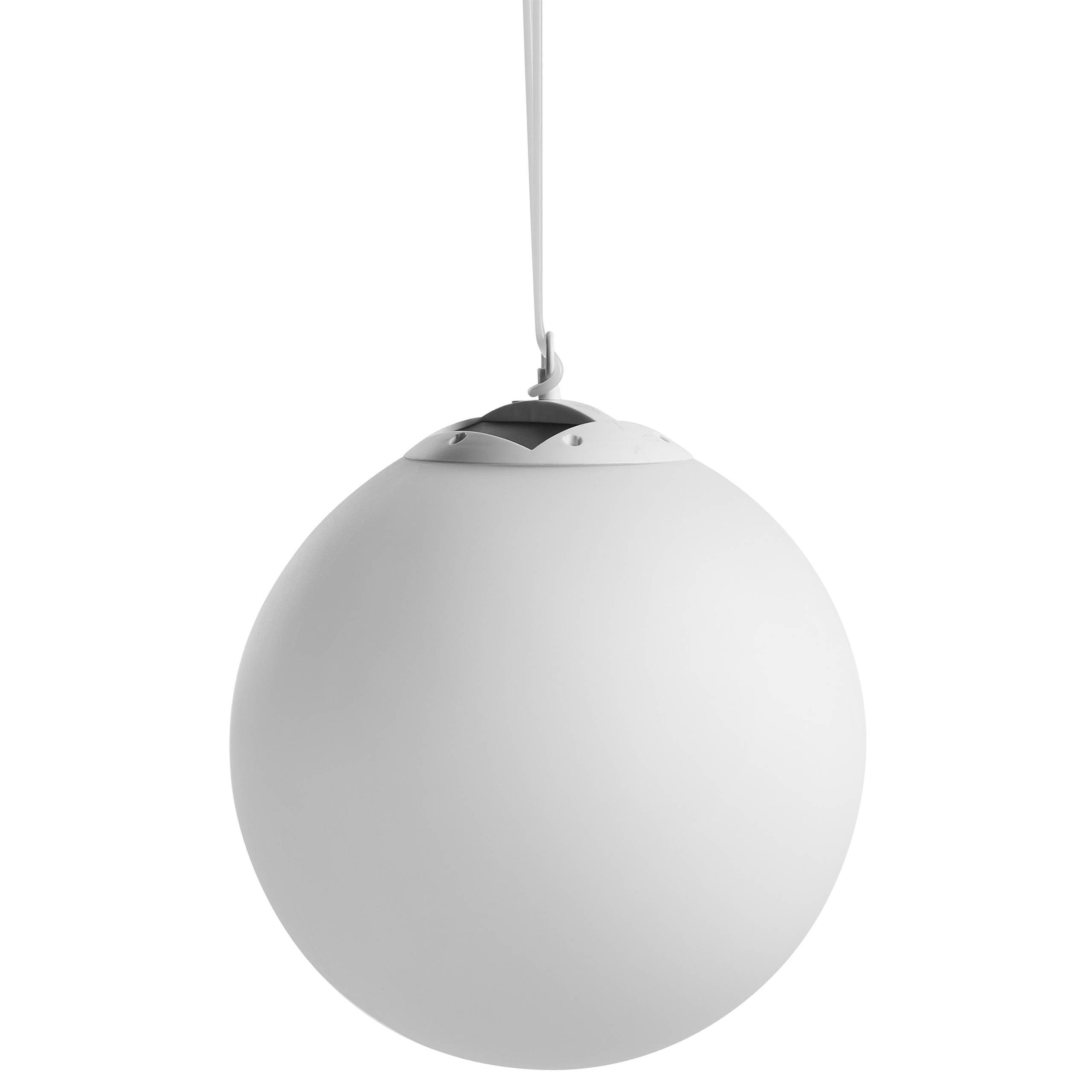Beliani - Lampe suspension Polypropylène Blanc BOSLEY - 28x28x82- Beliani - Image 4