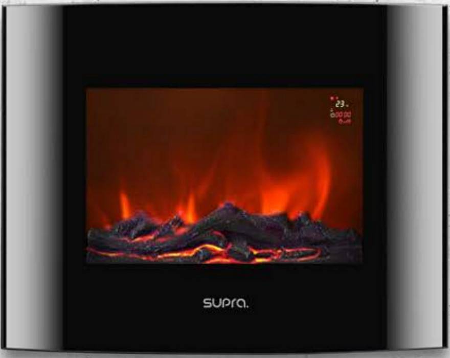 Supra - Cheminée électrique 2000w LUNEO-2000 Supra - Imagen 1