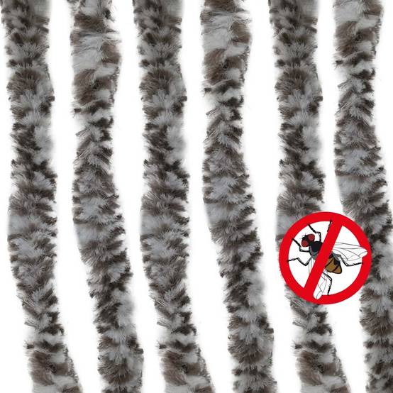 Sans Marque - Rideau de porte chenille anti mouche - Image 2