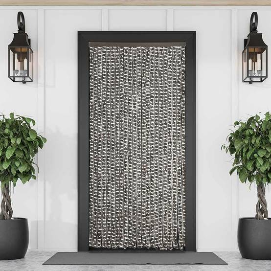 Sans Marque - Rideau de porte chenille anti mouche - Image 1