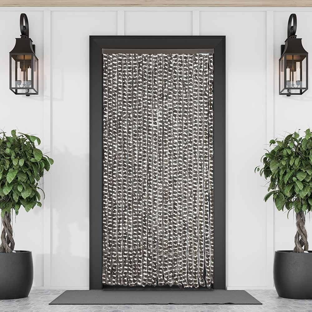 Sans Marque - Rideau de porte chenille anti mouche - Image 1