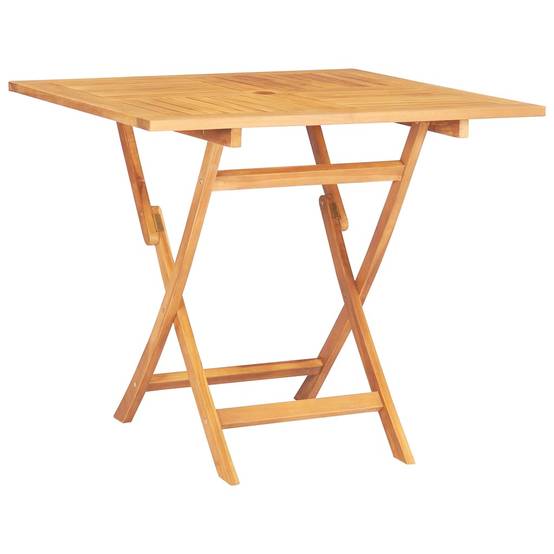 Ensemble de 5 pcs table de jardin avec chaises - mobilier de jardin Bois de teck massif - Image 6