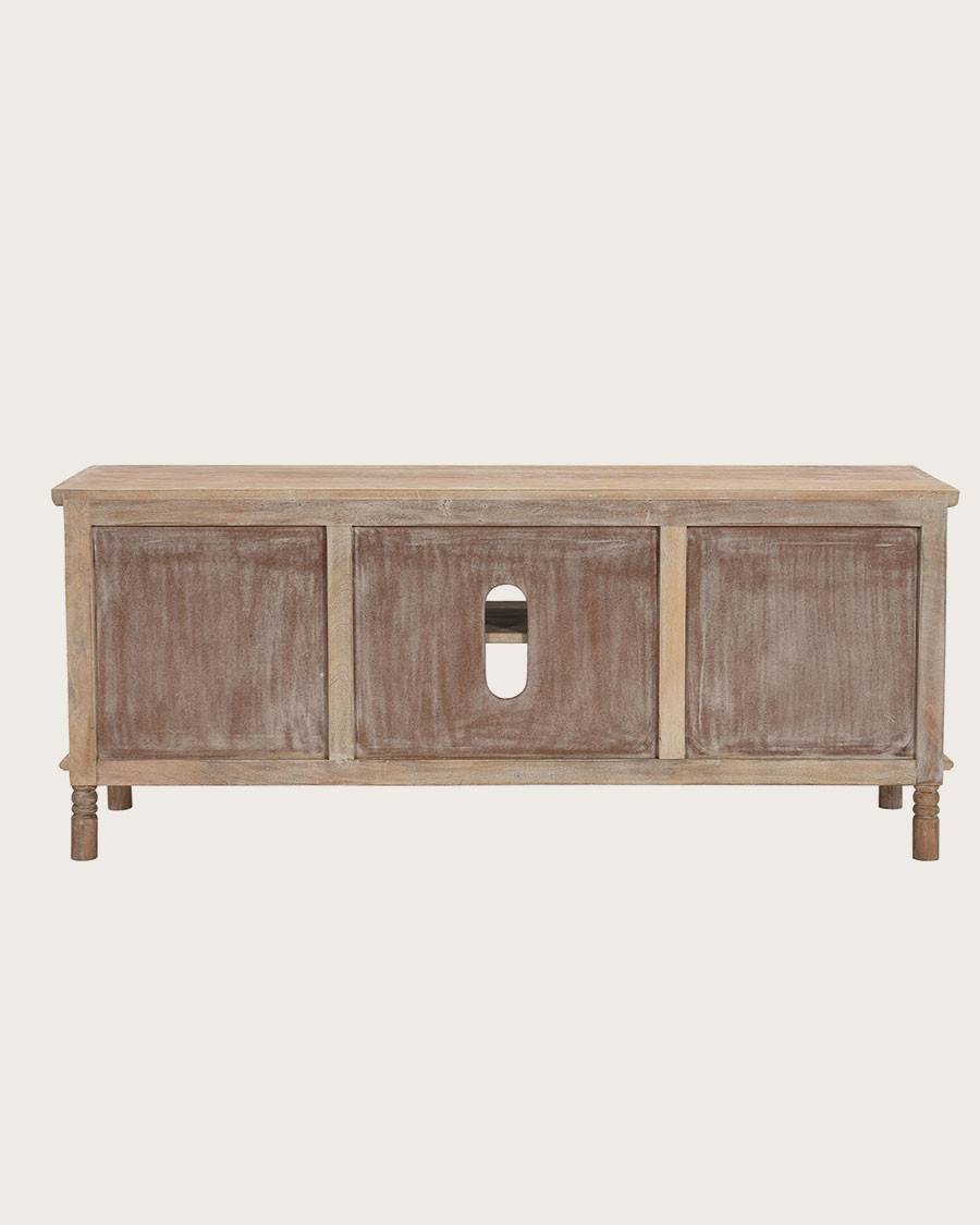 Mala - Meuble en manguier massif sculpté 140 cm - UNIQKA - Imagen 7