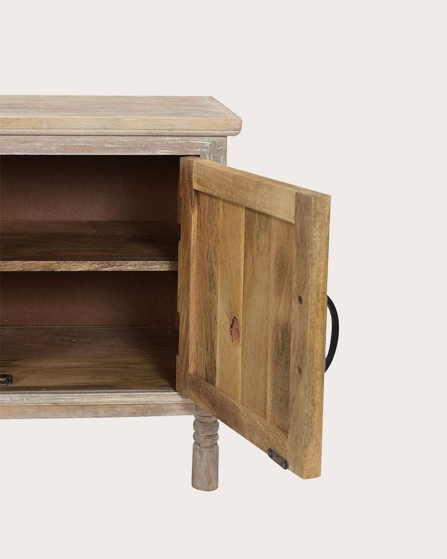 Mala - Meuble  en manguier massif sculpté 140 cm - UNIQKA - Imagen 6