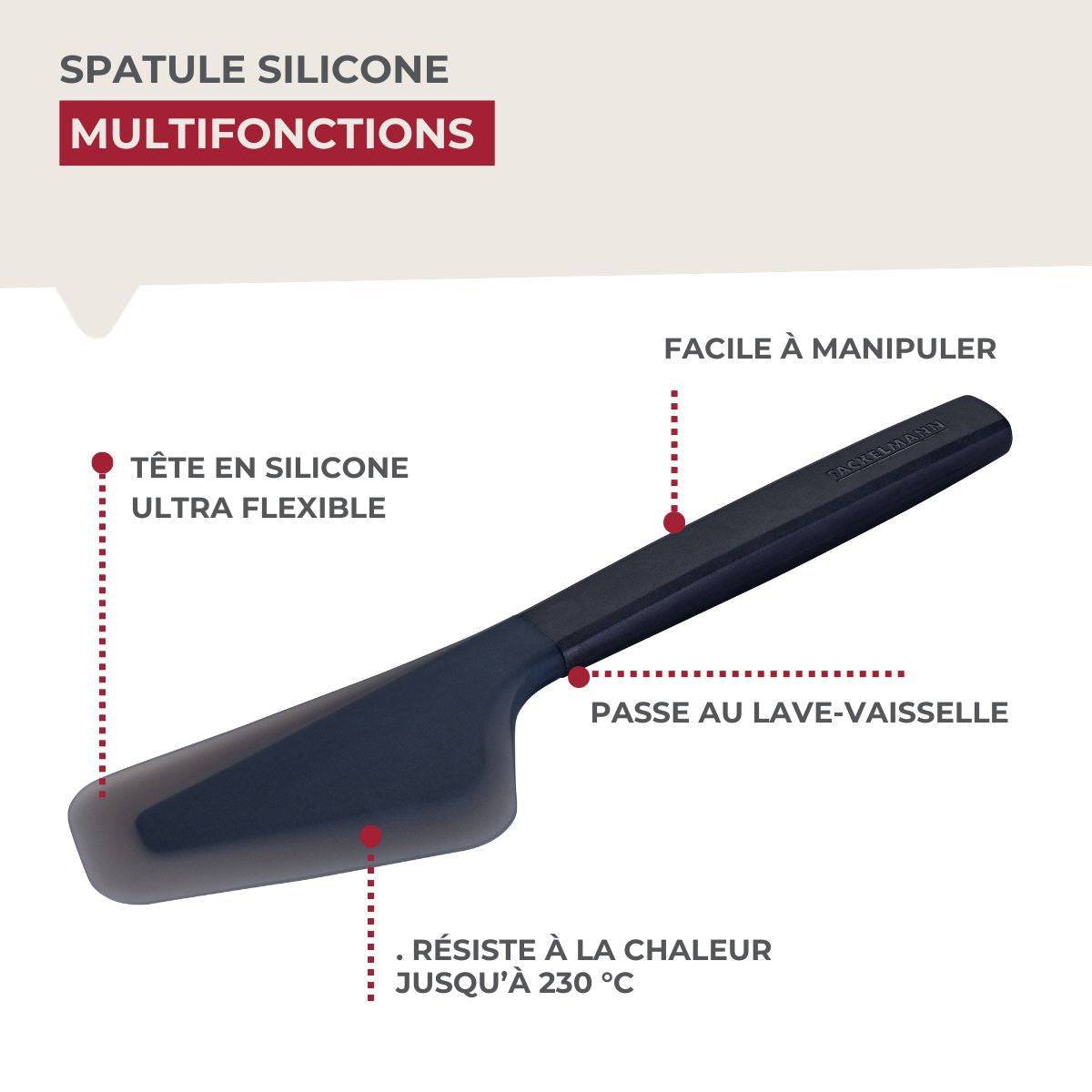 Spatule de cuisine Flexi-Turner Fackelmann - Image 6