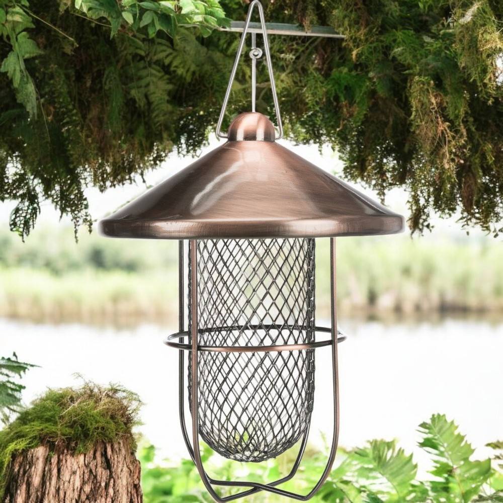 Trixie - Trixie - Distributeur de cacahuètes cuivré  700 ml / ø 19 cm  oiseaux - Imagen 3