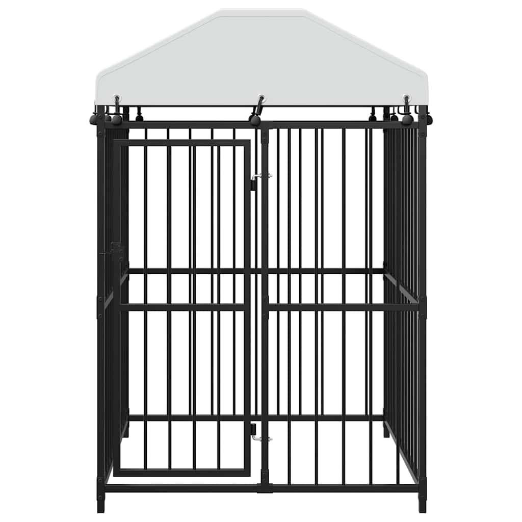 Vidaxl - Chenil extérieur avec toit pour chiens 120 x 120 x 150 cm vidaXL 145762 - Imagen 8