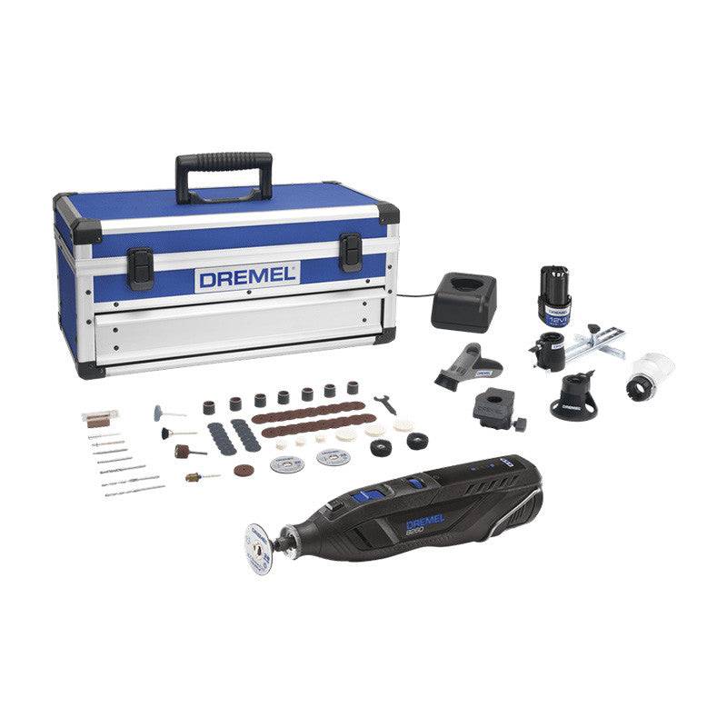 Outil Rotatif Multifonction Sans-fil connecté 12V DREMEL F0138260JF avec 65 accessoires, 5 adaptations, 2 batteries 3Ah Dremel - Imagen 1