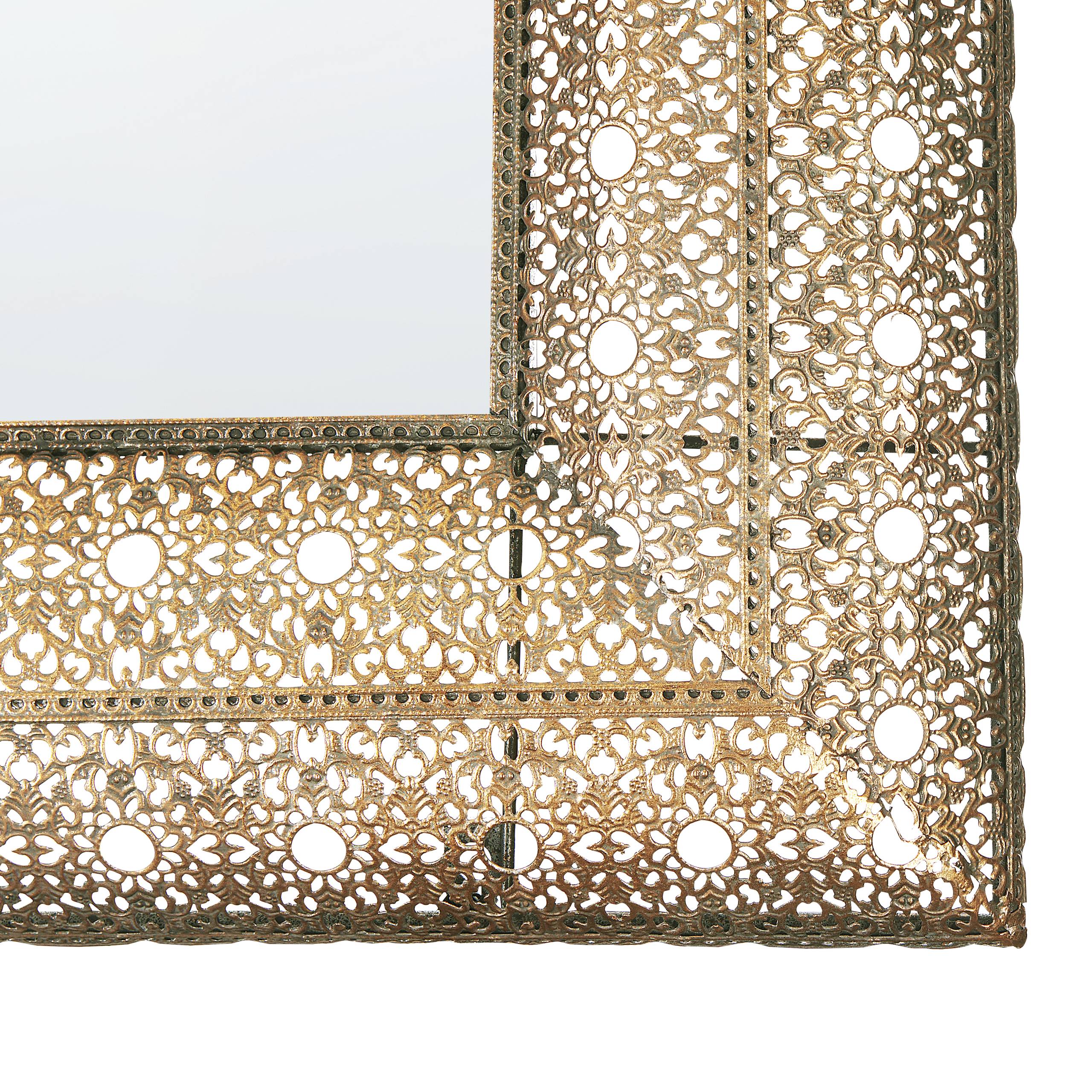 Beliani - Miroir Métal Doré DEHRADUN - 69x5x90- Beliani - Image 5