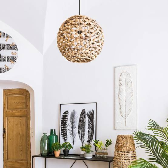 Suspension D38 fibre naturelle Sand Atmosphera - Image 2