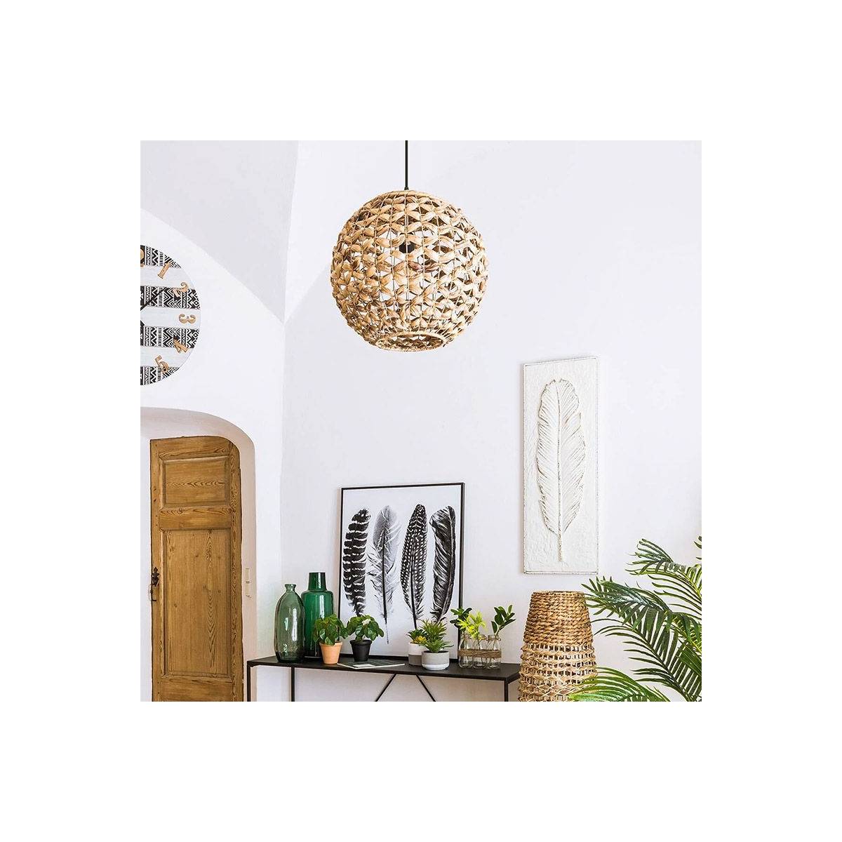 Suspension D38 fibre naturelle Sand Atmosphera - Image 6