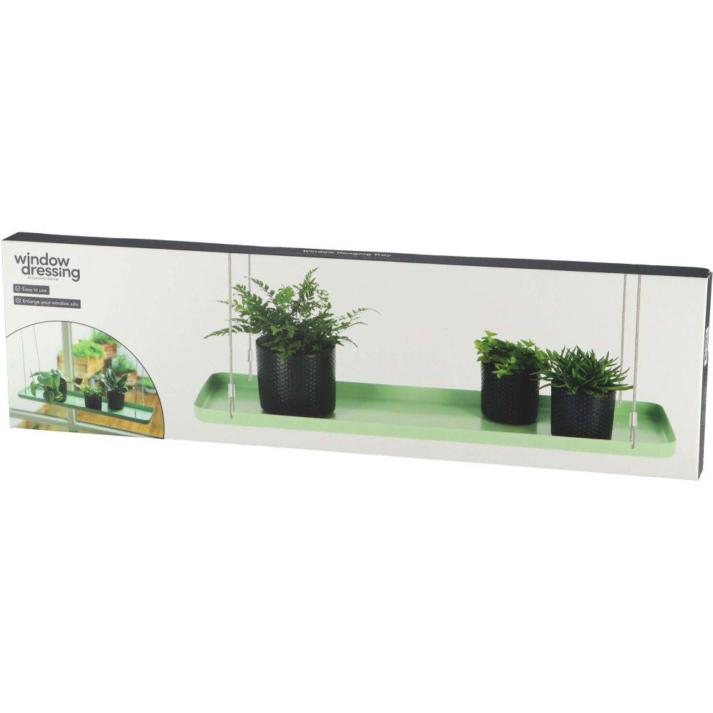 Esschert Design - Support à plantes rectangulaire à suspendre vert Longueur de 58 cm Esschert's Garden - Imagen 4