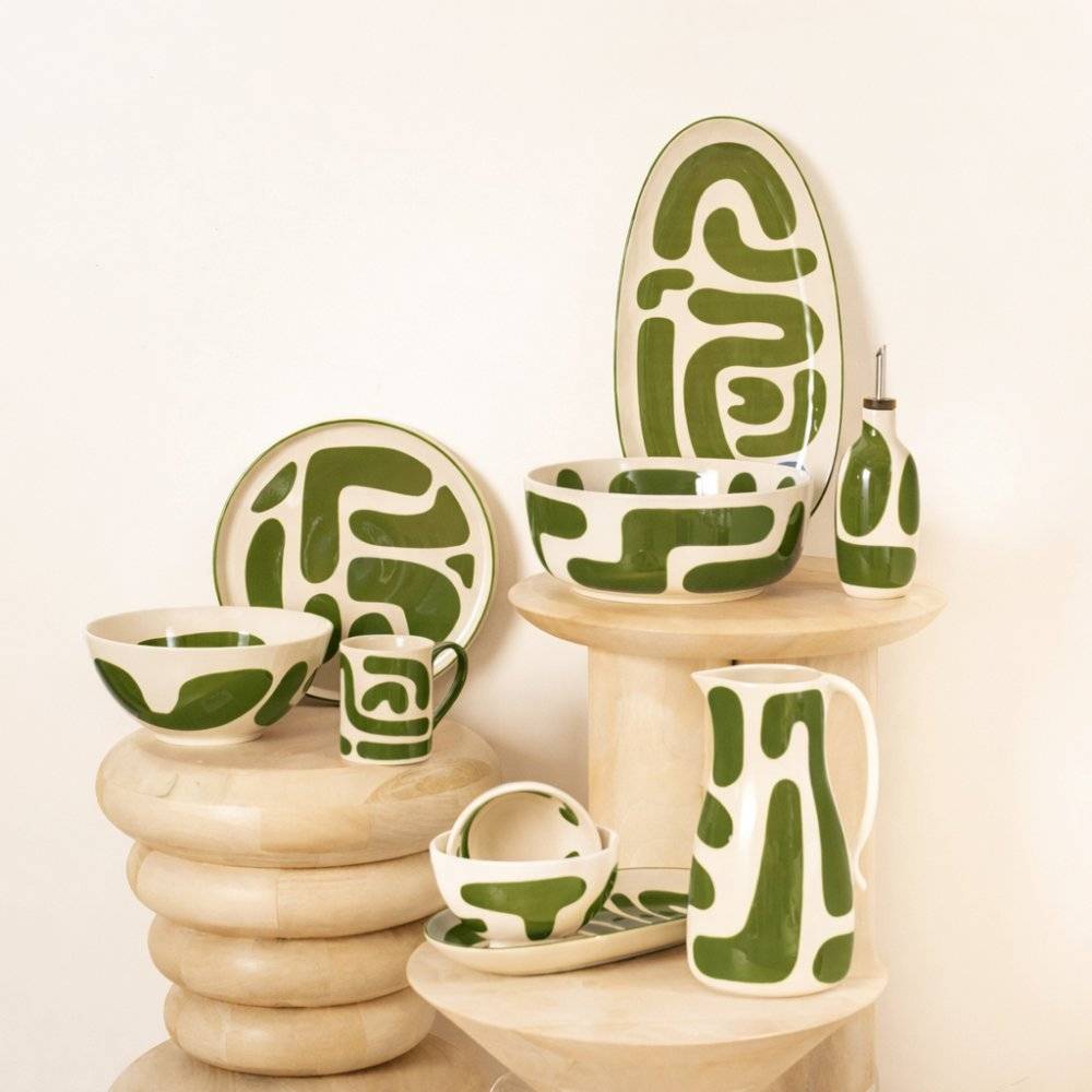 Table Passion - Bol Lulli Vert 15 cm (lot de 6) - Image 2