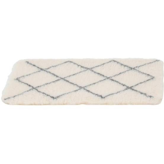 Zolux - Tapis isolants pour chiens 75 x 95 cm beige avec motif berbere - Image 2
