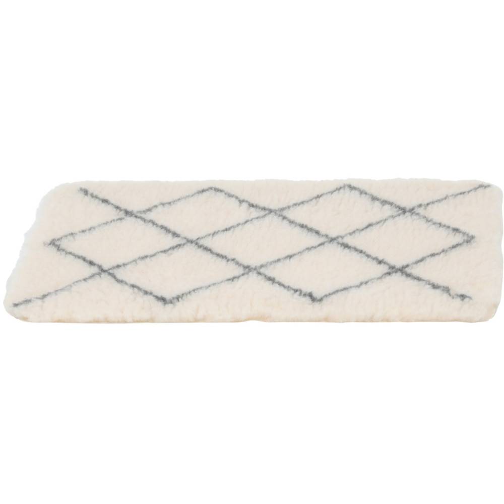 Zolux - Tapis isolants pour chiens 75 x 95 cm beige avec motif berbere - Image 2