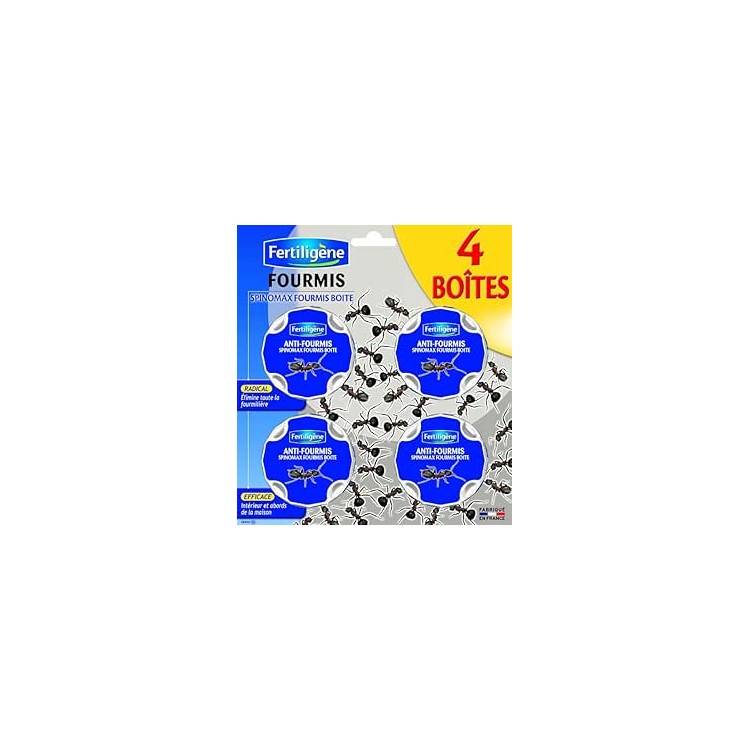 Fertiligène - Ferti FFOUB4N boite X4 Anti-fourmis bleu