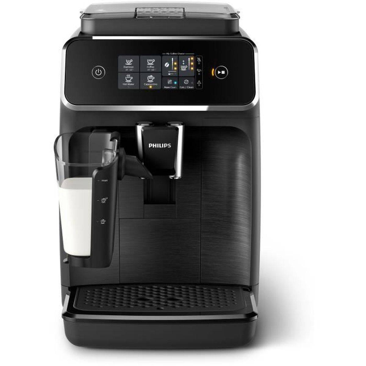 Philips - Machine expresso broyeur céramique EP2230/10, 12 niveaux, LatteGo, écran tactile, noir mat, Philips - Image 2