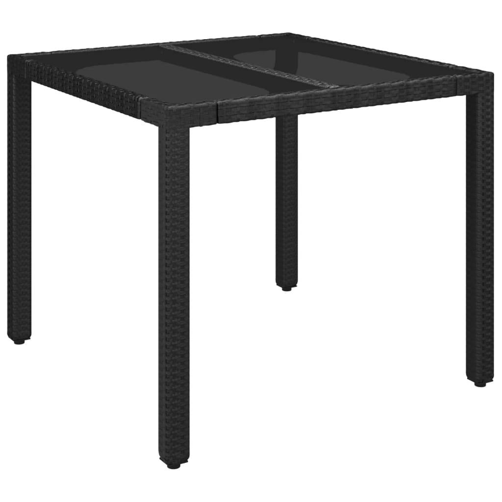 Vidaxl - Ensemble à manger de jardin avec coussins 3 pcs Noir vidaXL 3212888 - Image 8