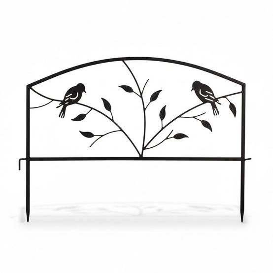 La Grande Prairie - Barrière jardin oiseaux 57x41cm - Image 1