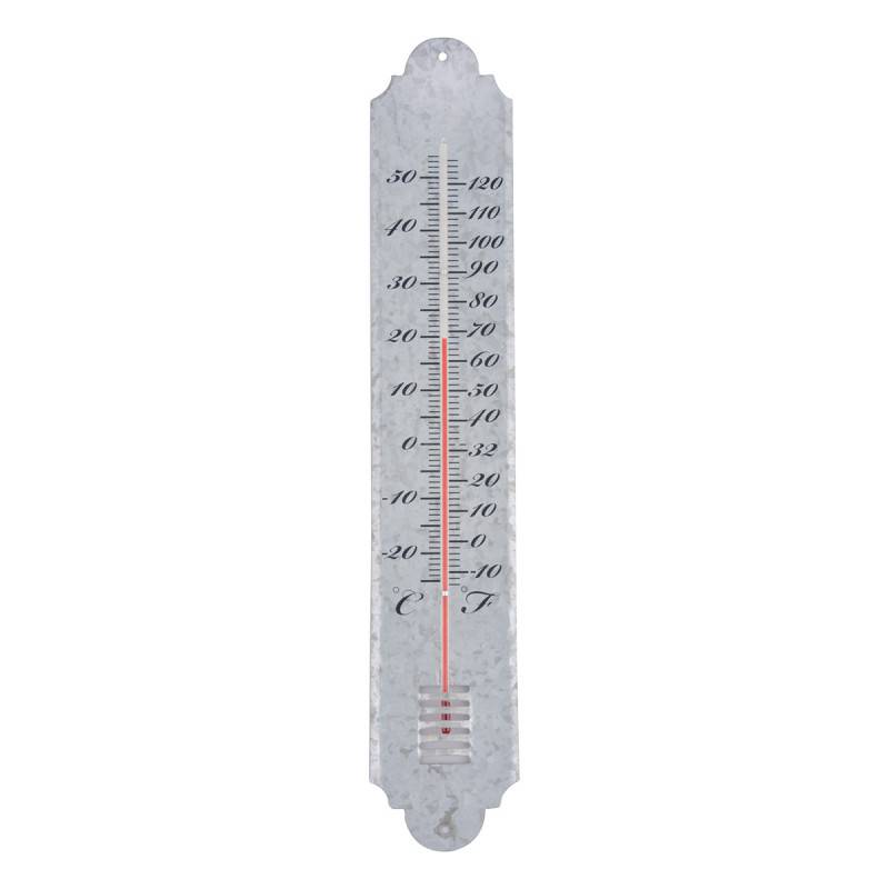 Esschert Design - Thermomètre Géant en Zinc - Esschert Design