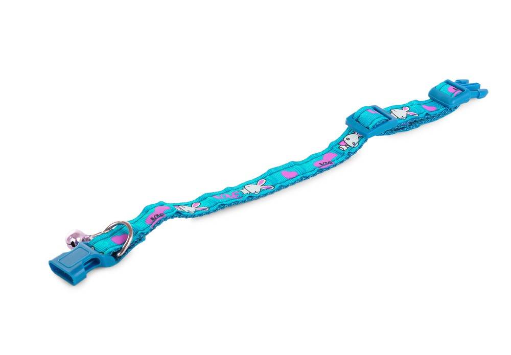 Collier en tissu pour chien chat avec clochette 1.5 - Image 5
