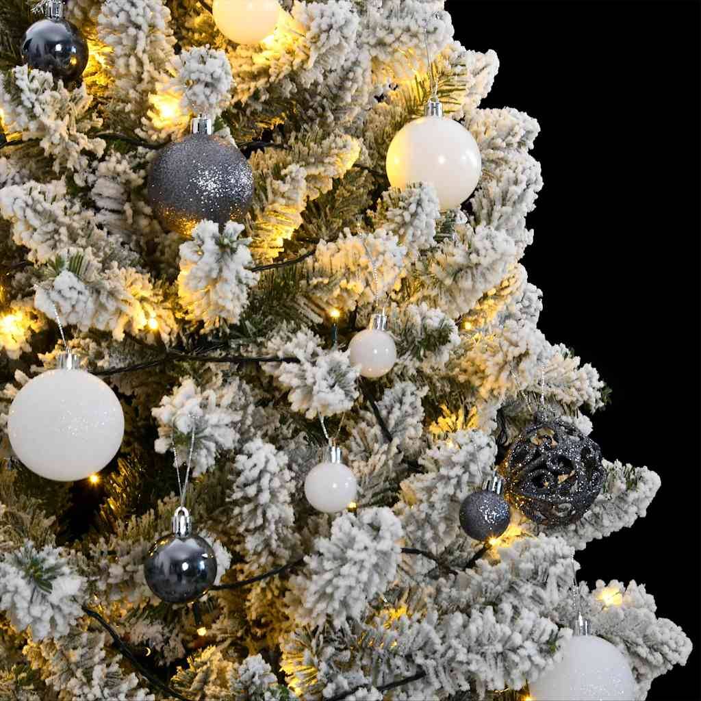 ComfortXL - Sapin de Noël articulé PVC 300 LED et Boules Fêtes Géant Enneigé 270 cm – ComfortXL Outdoor Living - Image 3
