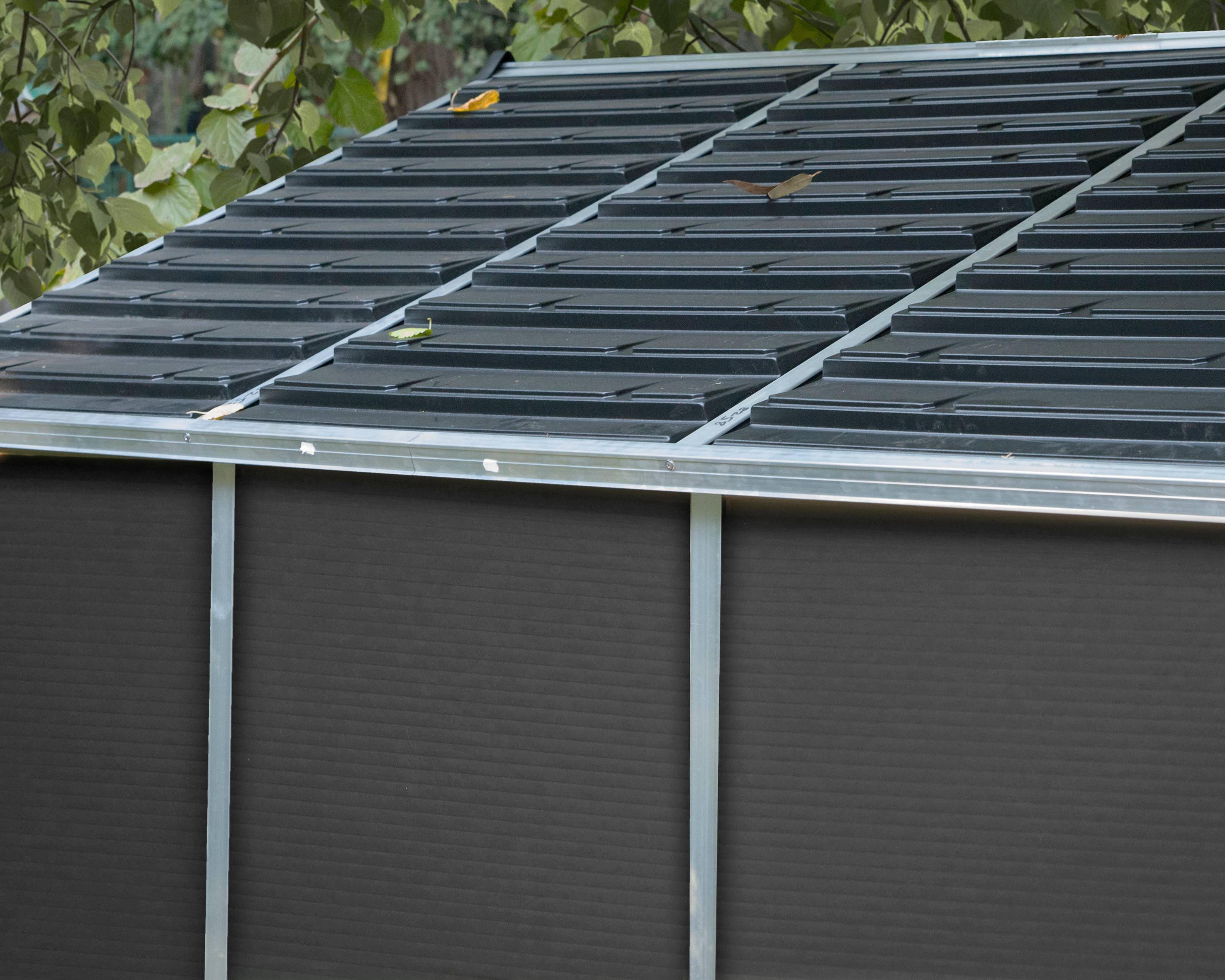 Canopia - Canopia Abri de jardin Rubicon 7,2 m² Gris - Imagen 4