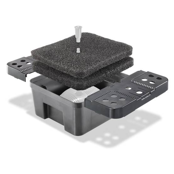 Esotec 100900 Kit complet de filtration solaire pour bassin 380 l-h module solaire 8 W - Kit Esotec 100900 Kit complet de filtration solaire pour bassin 380 l-h module solaire 8 W - Kit