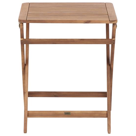 Table d'appoint, 2 Personnes Bois d'acacia certifié Marron PARAGGI - Beliani - Image 3