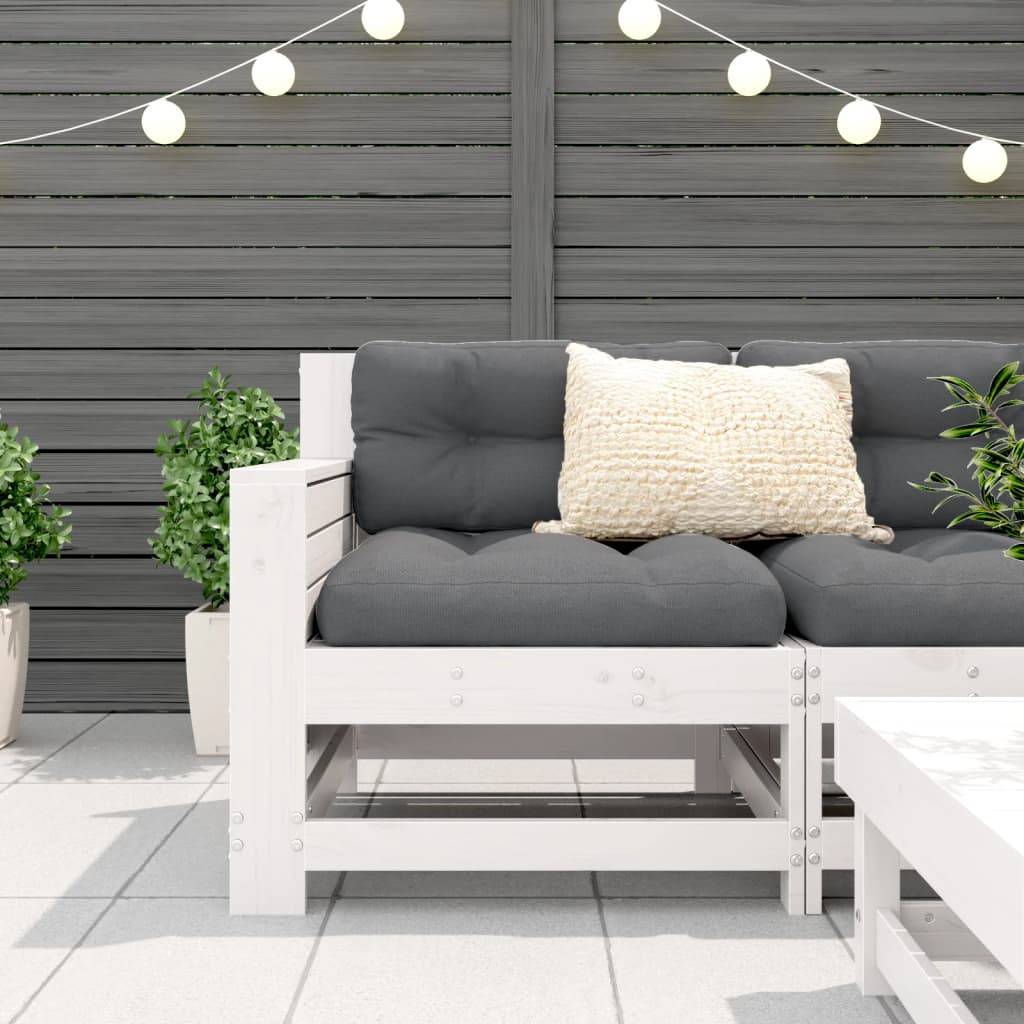 Prolenta Premium - Banc de jardin Blanc 62 X 69 cm - Prolenta Premium - Image 3